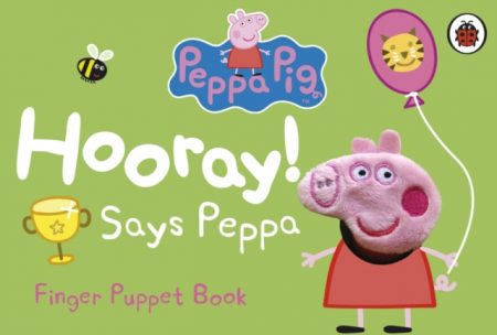 Peppa Pig: Hooray! Says Peppa Finger Puppet Book - 9781409313298
