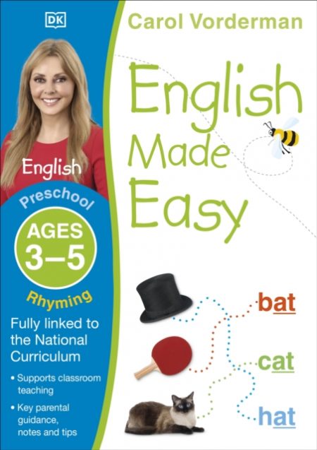 English Made Easy: Rhyming, Ages 3-5 (Preschool) : Supports the National Curriculum, English Exercise Book - 9781409344711