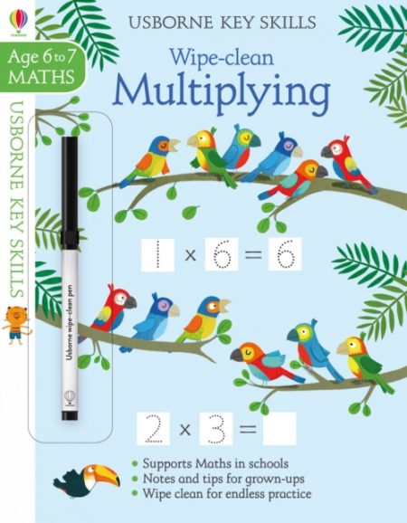 Wipe-clean Multiplying 6-7 : 2. Klasse - 9781409564898