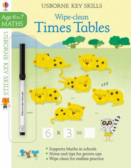 Wipe-clean Times Tables 6-7 - 9781409564928