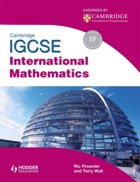 Cambridge IGCSE International Mathematics - 9781444112924
