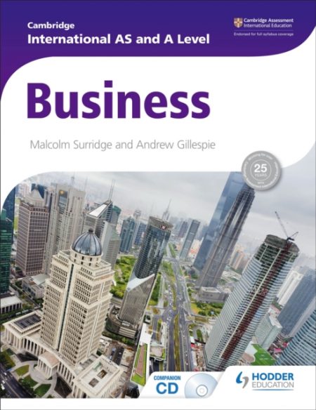 Cambridge International AS and A Level Business - 9781444181395