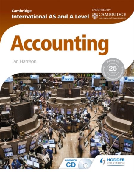 Cambridge International AS and A Level Accounting - 9781444181432