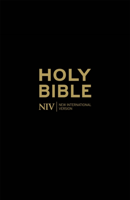 NIV Holy Bible - Anglicised Black Gift and Award - 9781444701593