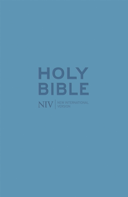 NIV Pocket Cyan Soft-tone Bible with Zip - 9781444749762