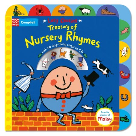Lucy Cousins Treasury of Nursery Rhymes Book and CD - 9781447277248