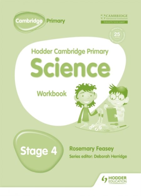 Hodder Cambridge Primary Science Workbook 4 - 9781471884214