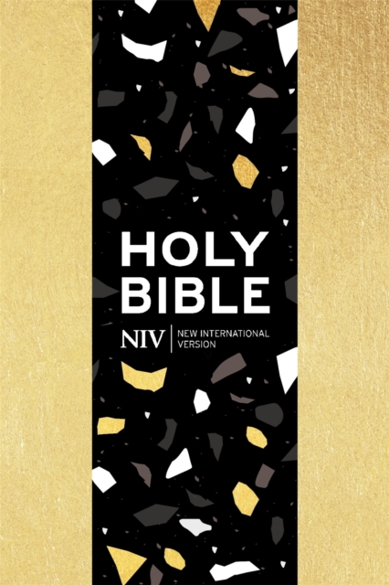 NIV Pocket Gold Terrazzo Soft-tone Bible with Zip - 9781473697096