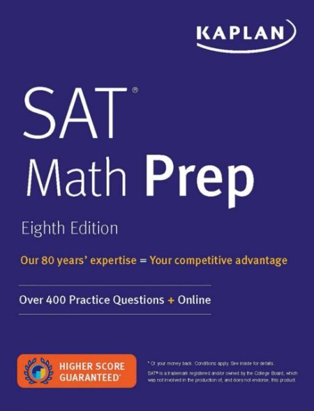 SAT Math Prep : Over 400 Practice Questions + Online - 9781506236834