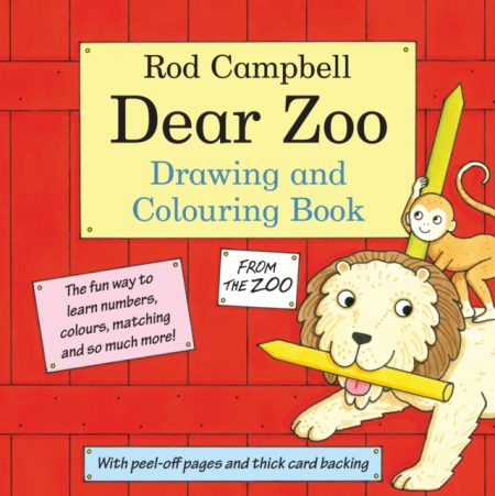The Dear Zoo Drawing and Colouring Book - 9781509820658