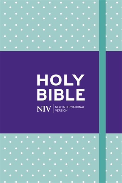 NIV Pocket Mint Polka-Dot Notebook Bible - 9781529355147