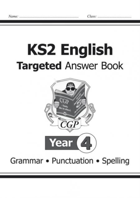 KS2 English Answers for Targeted Question Books: Grammar, Punctuation and Spelling - Year 4 - 9781782941514