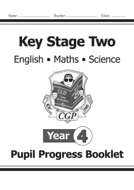 KS2 Pupil Progress Booklet for English, Maths and Science - Year 4 - 9781782941880