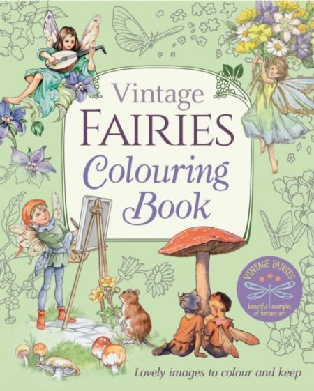 Vintage Fairies Colouring Book - 9781788887755