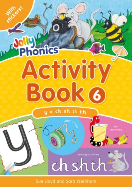 Jolly Phonics Activity Book 6 : In Precursive Letters (British English edition) - 9781844141586