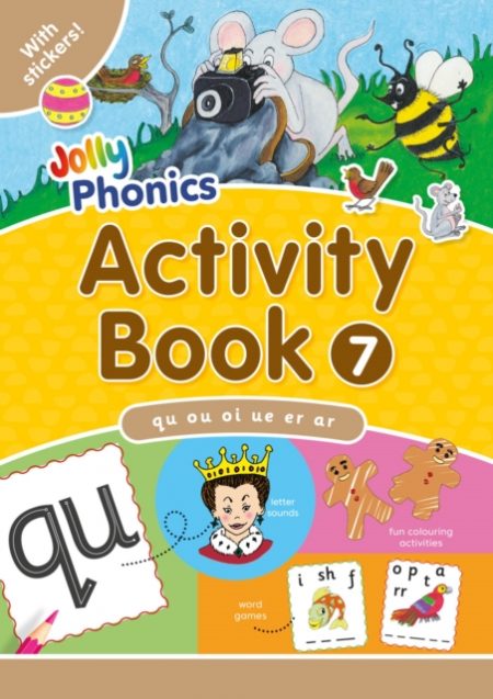 Jolly Phonics Activity Book 7 : In Precursive Letters (British English edition) - 9781844141593