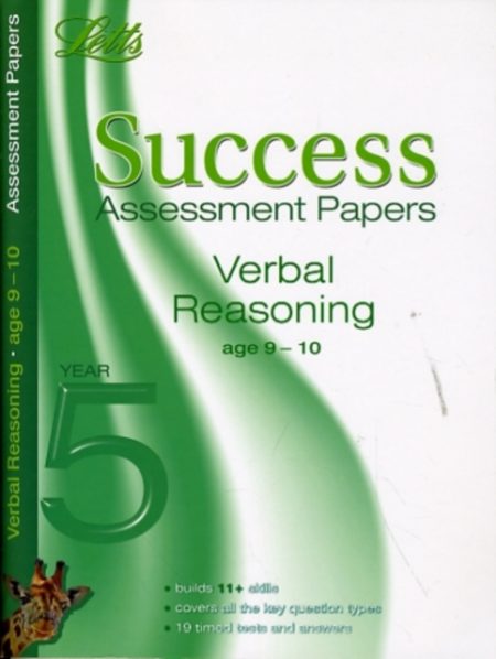 Verbal Reasoning Age 9-10 : Assessment Papers - 9781844193394