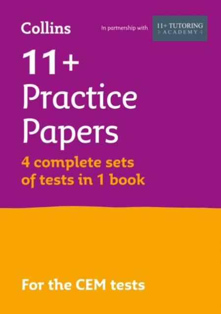 11+ Verbal Reasoning, Non-Verbal Reasoning & Maths Practice Papers (Bumper Book with 4 sets of tests) : For the 2024 Cem Tests - 9781844198436