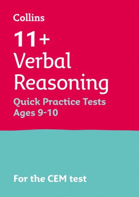 11+ Verbal Reasoning Quick Practice Tests Age 9-10 (Year 5) : For the 2024 Cem Tests - 9781844198917