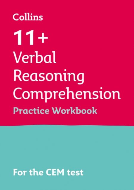 11+ Verbal Reasoning Comprehension Practice Workbook : For the 2024 Cem Tests - 9781844199013