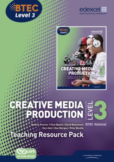BTEC Level 3 National Creative Media Production Teaching Resource Pack - 9781846907371