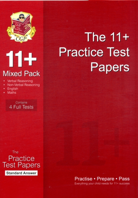 11+ Practice Papers Mixed Pack: Standard Answers (for GL & Other Test Providers) - 9781847628459