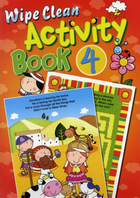 Wipe Clean Activity Book 4 : Illustrated by Marie Allen - 9781859852903