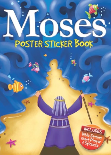 Moses Poster Sticker Book - 9781859858936