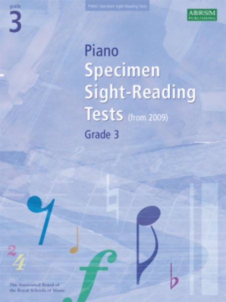 Piano Specimen Sight-Reading Tests, Grade 3 - 9781860969072