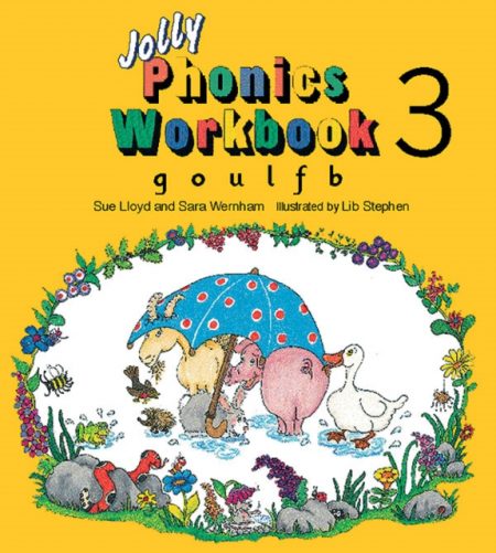 Jolly Phonics Workbook 3 : in Precursive Letters (British English edition) - 9781870946537