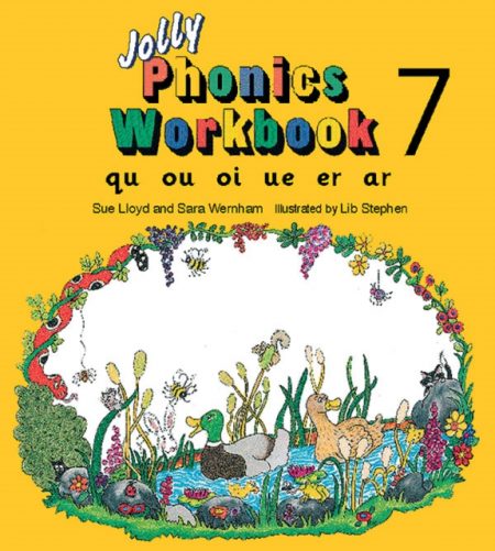 Jolly Phonics Workbook 7 : in Precursive Letters (British English edition) - 9781870946575