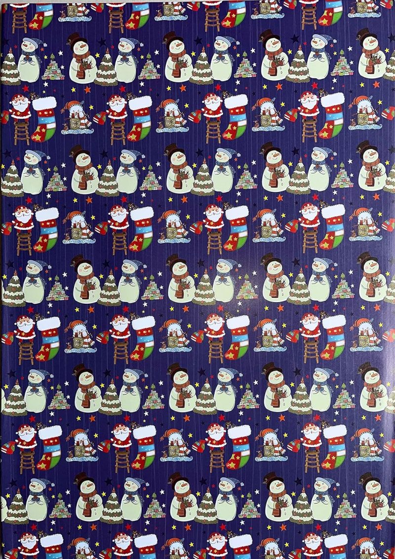 ASSORTED MATT PAPER TYPE WRAPPING PAPER 50X70CM - Image 5