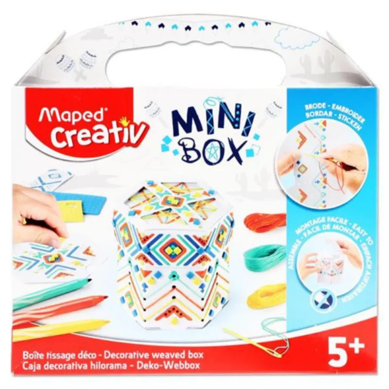 MAPED MINI BOX DECORATIVE WEAVED