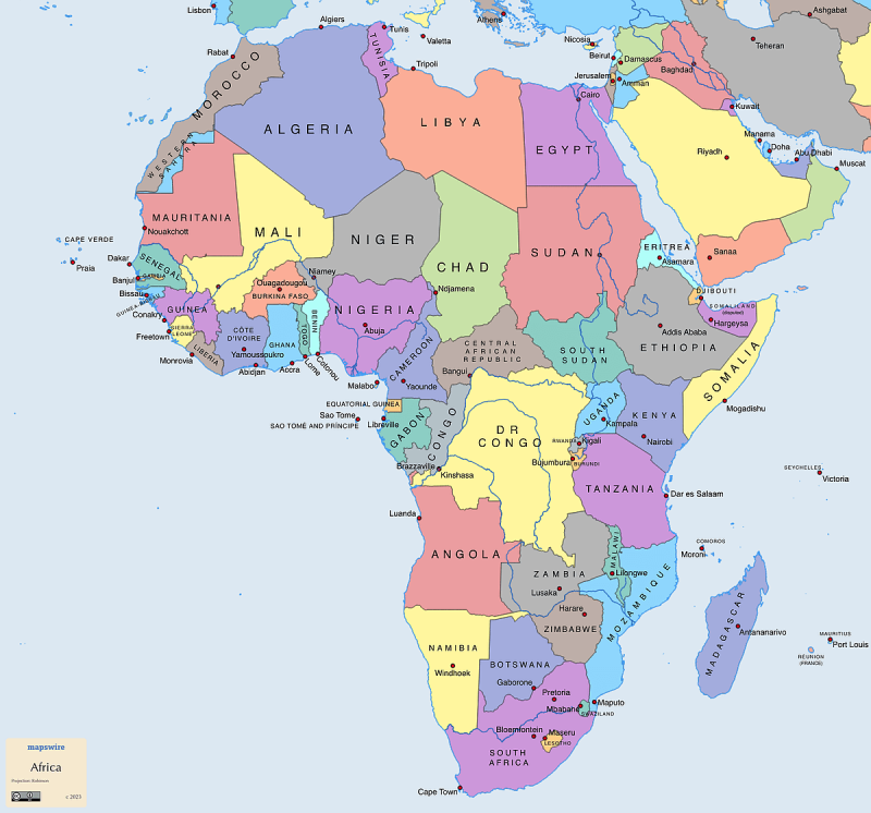 A NEW POLITICAL MAP OF AFRICA