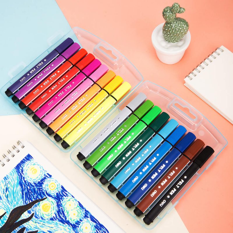 MG WASHABLE FELT PEN 18 COLORS REF; 95886 - Image 4